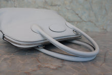 将图片加载到图库查看器,HERMES/BOLIDE 31 Clemence leather Blue pale Z刻印 Shoulder bag 800080156
