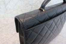 画像をギャラリービューアに読み込む, CHANEL/シャネル マトラッセハンドバッグ キャビアスキン ブラック/ゴールド金具 ハンドバッグ 800010030