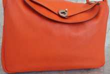 画像をギャラリービューアに読み込む, HERMES/エルメス リンディ34 エバーカラー オレンジ □Q刻印 ショルダーバッグ 600100188