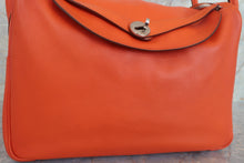 画像をギャラリービューアに読み込む, HERMES/エルメス リンディ34 エバーカラー オレンジ □Q刻印 ショルダーバッグ 600100188