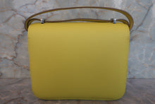 Load image into Gallery viewer, HERMES CONSTANCE3 MINI Epsom leather Lime D Engraving Shoulder bag 700080169