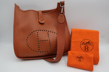 画像をギャラリービューアに読み込む, HERMES/エルメス エブリン1GM クシュベル コニャック □H刻印 ショルダーバッグ 800090160