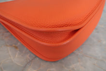 将图片加载到图库查看器,HERMES EVELYNE 3PM Clemence leather Feu Y刻印 Shoulder bag 800050073
