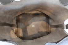 Load image into Gallery viewer, HERMES PICOTIN LOCK MM Clemence leather Etoupe gray □O Engraving Hand bag 800070022