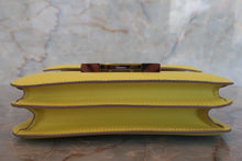Load image into Gallery viewer, HERMES CONSTANCE3 MINI Epsom leather Lime D Engraving Shoulder bag 700080169