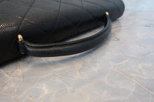 画像をギャラリービューアに読み込む, CHANEL/シャネル マトラッセハンドバッグ キャビアスキン ブラック/ゴールド金具 ハンドバッグ 800010030