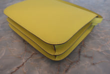 Load image into Gallery viewer, HERMES CONSTANCE3 MINI Epsom leather Lime D Engraving Shoulder bag 700080169