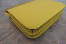 Load image into Gallery viewer, HERMES CONSTANCE3 MINI Epsom leather Lime D Engraving Shoulder bag 700080169