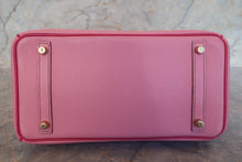 Load image into Gallery viewer, HERMES BIRKIN 30 Personal order Chevre myzore goatskim Pink/Rose tyrien □P Engraving Hand bag 700120073