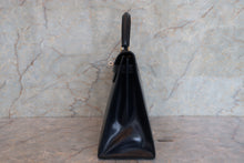 將圖片載入圖庫檢視器 HERMES/エルメス ケリー28 ボックスカーフ ネイビー 〇J刻印 ショルダーバッグ 700090117