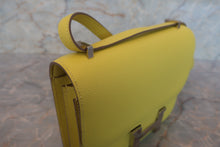 Load image into Gallery viewer, HERMES CONSTANCE3 MINI Epsom leather Lime D Engraving Shoulder bag 700080169