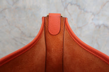 将图片加载到图库查看器,HERMES EVELYNE 3PM Clemence leather Feu Y刻印 Shoulder bag 800050073