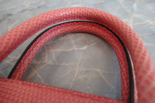 Load image into Gallery viewer, HERMES BIRKIN 25 Lizard Bougainvillier A Engraving Hand bag 600080137