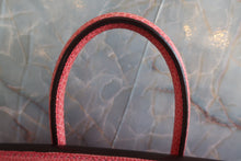 Load image into Gallery viewer, HERMES BIRKIN 25 Lizard Bougainvillier A Engraving Hand bag 600080137