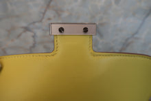 Load image into Gallery viewer, HERMES CONSTANCE3 MINI Epsom leather Lime D Engraving Shoulder bag 700080169