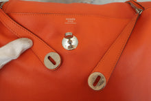画像をギャラリービューアに読み込む, HERMES/エルメス リンディ34 エバーカラー オレンジ □Q刻印 ショルダーバッグ 600100188