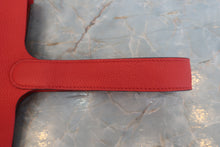 将图片加载到图库查看器,HERMES PICOTIN LOCK MM Clemence leather Rouge de coeur Y刻印 Hand bag 800080098