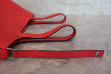 将图片加载到图库查看器,HERMES PICOTIN LOCK MM Clemence leather Rouge de coeur Y刻印 Hand bag 800080098
