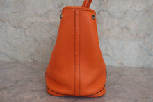 将图片加载到图库查看器,HERMES GARDEN PARTY PM Negonda leather Orange □N刻印 Tote bag 800050089