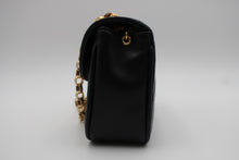 Load image into Gallery viewer, CHANEL Mini Matelasse Chain shoulder bag Lambskin Black/Gold hardware Shoulder bag 800090204