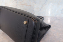Load image into Gallery viewer, HERMES BIRKIN 30 Togo leather Black □H Engraving Hand bag 700120068