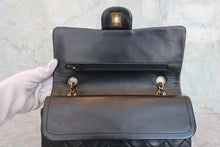 將圖片載入圖庫檢視器 CHANEL/シャネル マトラッセWフラップWチェーンショルダーバッグ ラムスキン ブラック/ゴールド金具 ショルダーバッグ 800070015