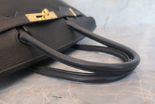Load image into Gallery viewer, HERMES BIRKIN 30 Togo leather Black □H Engraving Hand bag 700120068