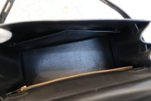 画像をギャラリービューアに読み込む, HERMES/エルメス ケリー28 ボックスカーフ ブラック 〇T刻印 ハンドバッグ 7000010230