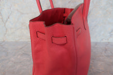 将图片加载到图库查看器,HERMES BIRKIN 35 Clemence leather Bougainvillier □N刻印 Hand bag 700100178