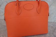 將圖片載入圖庫檢視器 HERMES/エルメス ボリード35 ヴォーガリバー オレンジ □C刻印 ショルダーバッグ 700090121