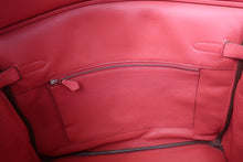 将图片加载到图库查看器,HERMES BIRKIN 35 Clemence leather Bougainvillier □N刻印 Hand bag 700100178