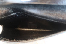 Load image into Gallery viewer, HERMES  Bearn classic Box carf leather Black □G Engraving Wallet 700050243