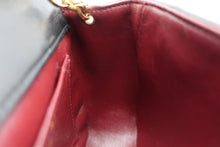 Load image into Gallery viewer, CHANEL Mini Matelasse Chain shoulder bag Lambskin Black/Gold hardware Shoulder bag 800090204