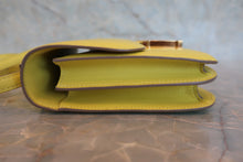 将图片加载到图库查看器,HERMES CONSTANCE3 MINI Epsom leather Lime D刻印 Shoulder bag 800080079