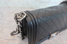 将图片加载到图库查看器,CHANEL/香奈儿 Leboy 链条包 羊皮 Black/Silver hadware(黑色/银色金属) 肩背包 800070008