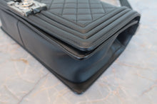 将图片加载到图库查看器,CHANEL/香奈儿 Leboy 链条包 羊皮 Black/Silver hadware(黑色/银色金属) 肩背包 800070008