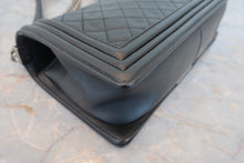 将图片加载到图库查看器,CHANEL/香奈儿 Leboy 链条包 羊皮 Black/Silver hadware(黑色/银色金属) 肩背包 800070008