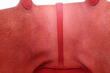 将图片加载到图库查看器,HERMES PICOTIN LOCK MM Clemence leather Rouge casaque X刻印 Hand bag 700100181