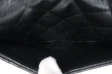 画像をギャラリービューアに読み込む, CHANEL/シャネル マトラッセWフラップWチェーンショルダーバッグ キャビアスキン ブラック/シルバー金具 ショルダーバッグ 800100023