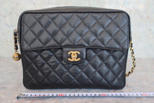 画像をギャラリービューアに読み込む, CHANEL/シャネル マトラッセチェーンショルダーバッグ キャビアスキン ブラック/ゴールド金具ショルダーバッグ 800050096