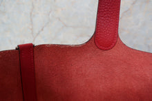将图片加载到图库查看器,HERMES PICOTIN LOCK MM Clemence leather Rouge casaque X刻印 Hand bag 700100181