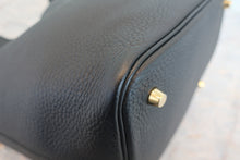 将图片加载到图库查看器,HERMES PICOTIN LOCK MM Clemence leather Black D刻印 Hand bag 800020208