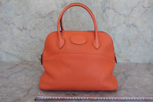 将图片加载到图库查看器,HERMES/BOLIDE 31 Clemence leather Orange poppy T刻印 Shoulder bag 800050090
