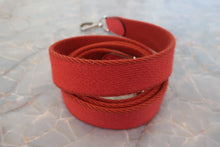 将图片加载到图库查看器,HERMES EVELYNE TPM Clemence leather Vermillon T刻印 Shoulder bag 700120049