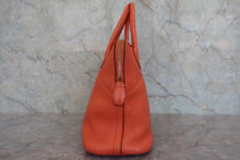 将图片加载到图库查看器,HERMES/BOLIDE 31 Clemence leather Orange poppy T刻印 Shoulder bag 800050090