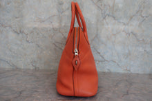 将图片加载到图库查看器,HERMES/BOLIDE 31 Clemence leather Orange poppy T刻印 Shoulder bag 800050090