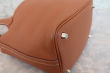 將圖片載入圖庫檢視器 HERMES/エルメス ピコタンロックPM トリヨンクレマンス ゴールド X刻印 ハンドバッグ 700090138