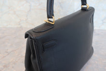 將圖片載入圖庫檢視器 HERMES/エルメス ケリー28 トゴ ブラック □I刻印 ショルダーバッグ 700120062