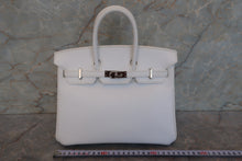 Load image into Gallery viewer, HERMES BIRKIN 25 Epsom leather White □R Engraving Hand bag 700080085