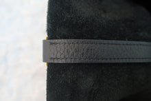 将图片加载到图库查看器,HERMES PICOTIN LOCK MM Clemence leather Black D刻印 Hand bag 800020208